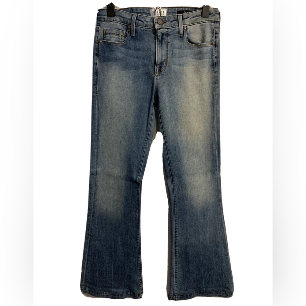 PARKER SMITH High Rise Flare Jeans Size 27 Light Wash Blue Jeans